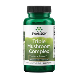 Triple Mushroom Complex 3 Mushroom Formula - 60 caps Swanson