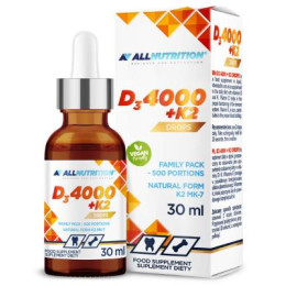 D3 4000drops K2 - 30ml Allnutrition