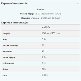 Impact Weight Gainer V2 - 2500g Vanilla Myprotein