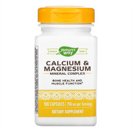 Calcium-Magnesium - 100 caps Nature's Way