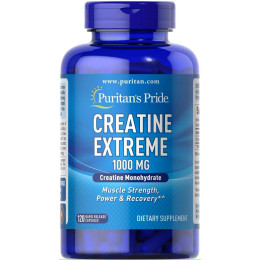 Креатин Puritan's Pride Creatine Extreme 1000mg 120caps Puritan's Pride