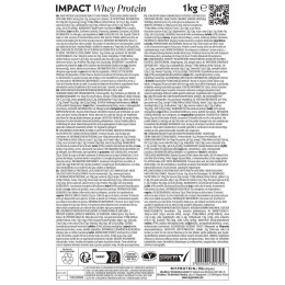 Протеин MyProtein Impact Whey Protein 1000 g (Natural Banana) Myprotein