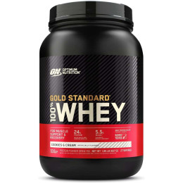 Протеїн Optimum Gold Standard 100% Whey 908 g (Cookies cream) Optimum Nutrition