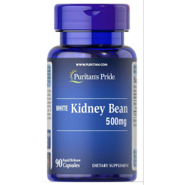 Белая фасоль Puritan's Pride White Kidney Bean 500 mg, 90caps Puritan's Pride