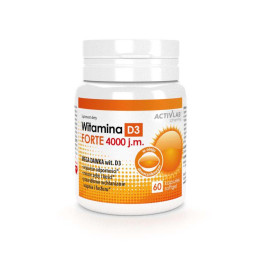 Вітамін Д3 Vitamin D3 Forte 100 mcg/4000 IU 60 softgels Activlab