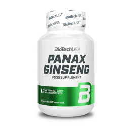 Экстракта женьшеня BioTech Panax Ginseng 60 caps BioTech