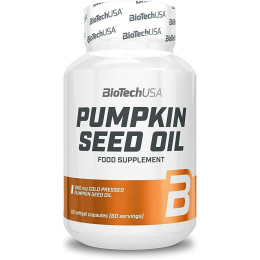 Тыквенное масло BioTech Pumpkin Seed Oil 60 caps BioTech