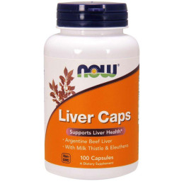 Підтримка печінки Now Liver Extract 100 caps NOW