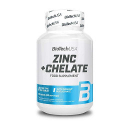 Цинк BioTech Zinc + Chelate 60 tabs BioTech