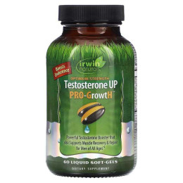 Тістостероновий бустер Irwin Naturals Testosterone UP Pro-GrowtH  60 Liquid Soft-Gels Irwin Naturals