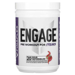 Передтренувальний комплекс Finaflex Engage Pre Workout For Freaks 548 g (Sour Watermelon) Finaflex