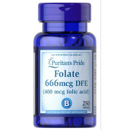 Folic Acid 400 mcg 250tabl Puritan's Pride