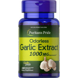 Garlic Odorless 1000 mg 100gelcaps Puritan's Pride