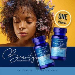 Hair, Skin & Nails One Per Day Formula 30 Softgels Puritan's Pride