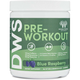 Передтренувальний комплекс Double Wood DWS Pre-Workout, 30serv (260g) (Blue Raspberry)