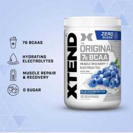 Аминокислотный комплекс Scivation Xtend Original BCAA 420 g (Blue Raspberry) EU scivation