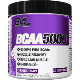 BCAA 5000 30servs (Grape) Evlution Nutrition