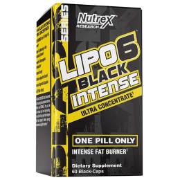 Жиросжигатель Nutrex Lipo-6 Black Intense Ultra Concentrate 60 caps Nutrex