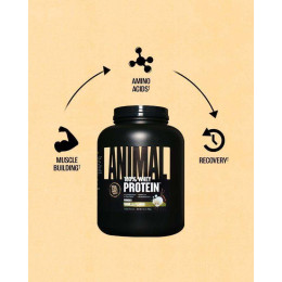 Animal 100% Whey (WPC + WPI) 1800g (Vanilla) Universal