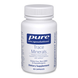 Трассирующие минералы Pure Encapsulations (Trace Minerals) 60 капсул