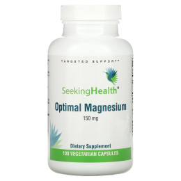 Магний Seeking Health (Optimal Magnesium) 150 мг 100 вегетарианских капсул