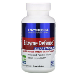 Фермент обороны, Enzyme Defense, усиленный, Enzymedica, 90 капсул