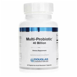 Пробиотики для поддержки кишечной флоры Douglas Laboratories (Multi-Probiotic) 40 млрд КОЕ 60 вегетарианских капсул