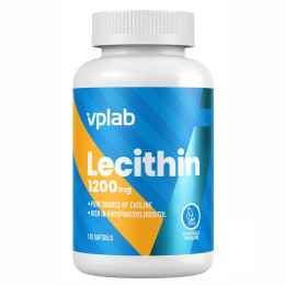 Лецитин VPLab (Lecithin 1200 мг) 1200 мг 120 мягких капсул