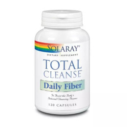 Полная очистка Solaray ( Total Cleanse Daily Fiber) 120 капсул