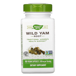 Корень дикого ямса Nature's Way (Wild Yam Root) 425 мг 180 вегетарианских капсул