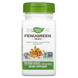 Пажитник Nature's Way (Fenugreek Seed) 610 мг 100 капсул