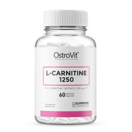 L-карнитин 1250, L-CARNITINE 1250, OstroVit, 60 капсул