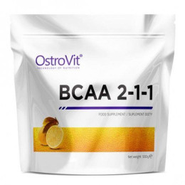 Аминокислота, лимон, BCAA 2-1-1, lemon, OstroVit, 500 г