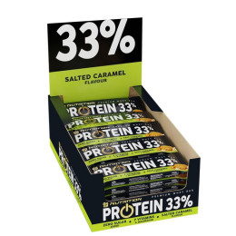 Протеиновые батончики соленая карамель GoOn Nutrition (Protein 33% BarSalted caramel) 25x50 г