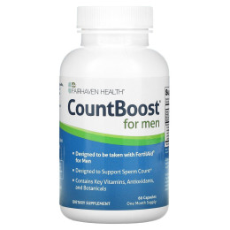 Репродуктивне здоров'я чоловіків Fairhaven Health (CountBoost) 60 капсул