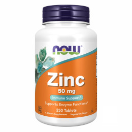 Zinc Gluconate 50 mg - 250 tabs Now Foods