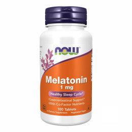 Melatonin 1 mg - 100 tabs Now Foods