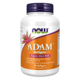 Adam - 90 softgels Now Foods