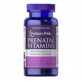 Prenatal Vitamins - 100 Caplets Puritans Pride