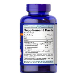 Omega-3 Triple Strength 1400mg (950 mg Active Omega-3) - 120caps Puritans Pride