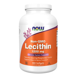 Lecithin 1200mg - 400 sgels Now Foods