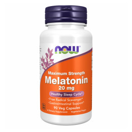 Melatonin 20mg - 90 vcaps Now Foods