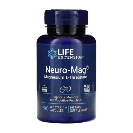 Neuro-Mag® Magnesium L-Threonate - 90 vcaps Life Extension