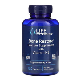 Bone Restore with Vitamin K2 - 120 caps Life Extension