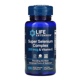 Super Selenium Complex 200 mcg - 100 vcaps Life Extension