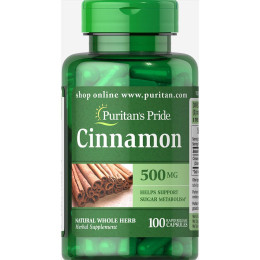 Cinnamon 500 mg - 100 caps Puritans Pride