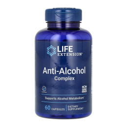 Anti-Alcohol - 60 caps Life Extension