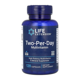 Two-Per-Day Multivitamin - 120 caps Life Extension