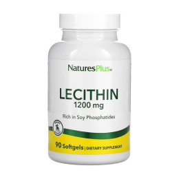 Licithin 1200 mg - 90 softgels Natures Plus