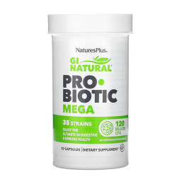 Gi Natural Probiotic Mega - 30 caps Nature's Plus